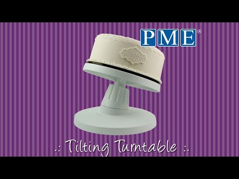 Tilting adjustable sugarcraft icing turntable Tilting adjustable sugarcraft icing turntable