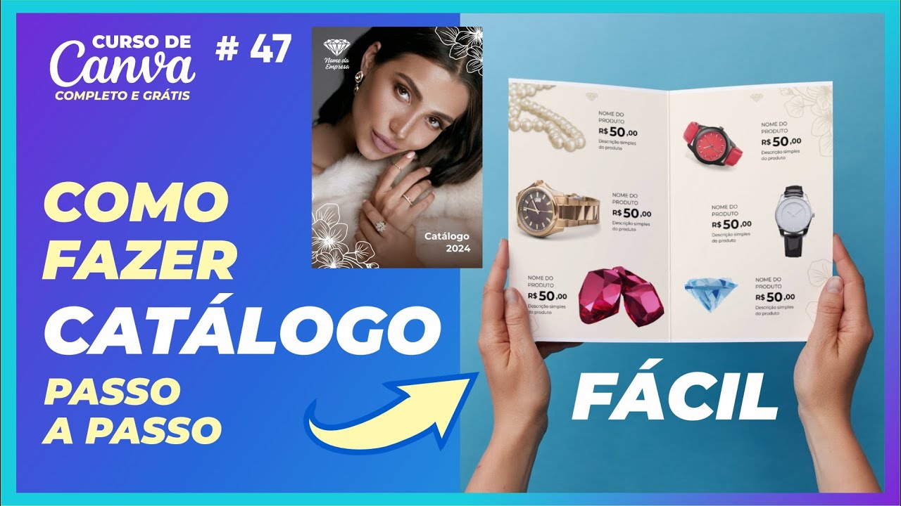 Como criar um catálogo de produtos no Canva de modo fácil e profissional