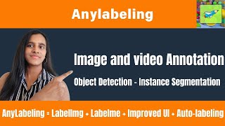 Anylabeling - Image Annotation Tool - ObjectDetection and Instance Segmenation #Computervision #YOLO