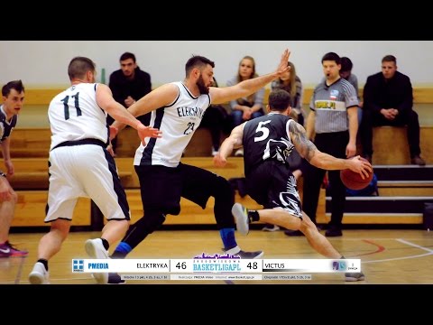 2017 BasketLiga.pl. Elektryka Morska Gdynia - Victus Apartamenty Sopot | Game 1 Finals | Highlights