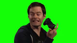 Bill Hader "I haven't done any of this by the way" green screen