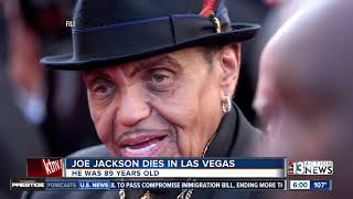 Joe Jackson dies in Las Vegas at age 89