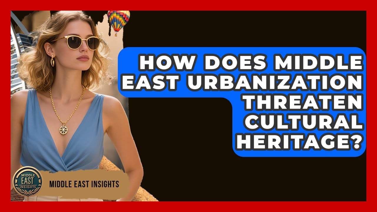 How Does Middle East Urbanization Threaten Cultural Heritage? - Middle East Insights
