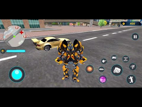 Optimus Prime Multiple Transformation Jet Robot Car Game 2020 // Part - 1 //