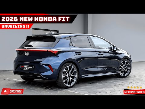 NEU 2026 Honda Fit: Enthüllung der Zukunft der kompakten Effizienz und des intelligenten Designs!
