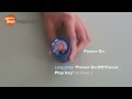 TaoTronics KEYSTONE Aluminum Alloy Portable Sports Speaker MP3 Player With FM Radio