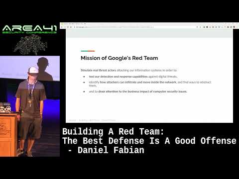 Building A Red Team – The Best Defense Is A Good Offense by Daniel Fabian