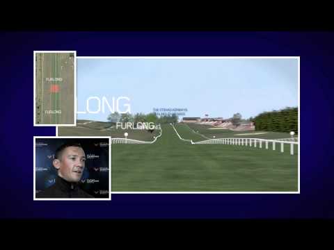 ‪Frankie Dettori's Flyover of the Etihad Airways Falmouth Stakes