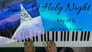 Download lagu O Holy Night (Key Of G)//EASY Piano Tutorial mp3