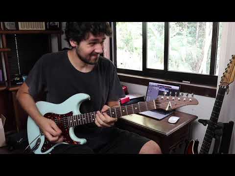 Scott Henderson - Face First entire solo cover