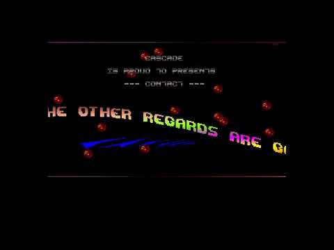 Amiga Cracktro Contact by Cascade 1733 (1990)