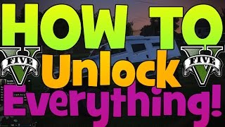 Fast And Easy Way To Unlock Everything For Your Cars In GTAV Online