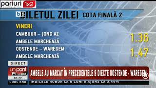 COTA 2 UPZ este aici! In completare, 8 ponturi pentru ziua de vineri!