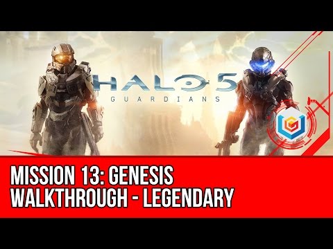 Halo 5: Guardians - Walkthrough Legendary - Mission 13: Genesis Gameplay Let’s Play