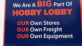 Drive for Hobby Lobby- Trailer