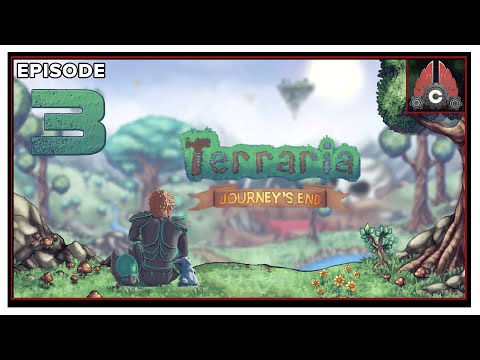 Let's Play Terraria: Journey's End (Master/Large/Crimson) With CohhCarnage - Episode 3