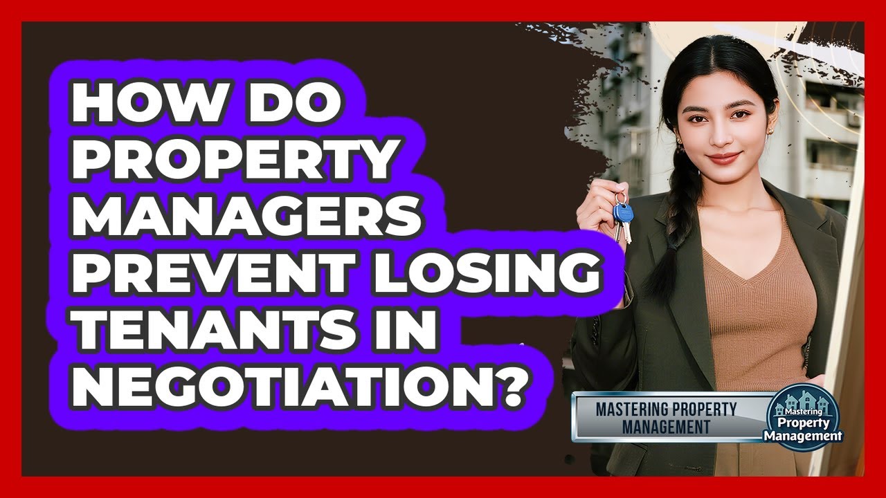 How Do Property Managers Prevent Losing Tenants In Negotiation? - Mastering Property Management