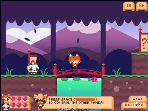 Double Panda Level 1 Walkthrough 🐼🦝 | SKILLGAMING ✔️