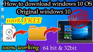 How to download windows 10 OS in 2022 in tamil || download windows 10 ISO file || #window10 #laptop
