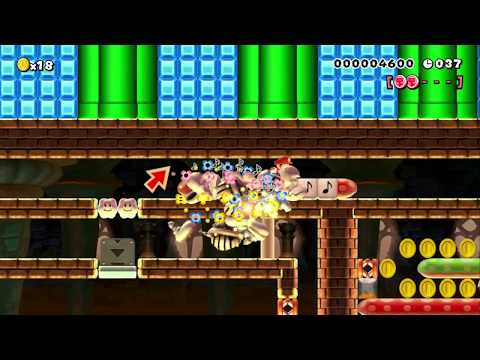 壮大な城を駆け抜けろ! 難しい50秒スピードラン! 50sec by スピランりょうたくん ~ SUPER MARIO MAKER ~ NO COMMENTARY 1be