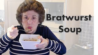Cozy Up with Bratwurst Mini Meatball Soup | Hearty & Homestyle