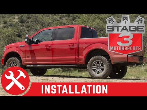 2004-2016 F150 4WD Pro Comp 3" Rear Lift Block Kit Install