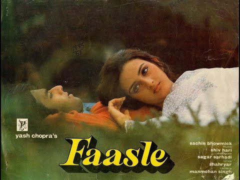 HUM CHUP HAI KE -  FAASLE  -  1985 -  VINYL LP RECORD RIP