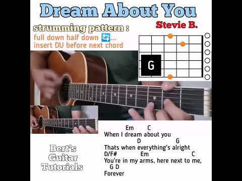 Dream About You - Stevie B. guitar chords w/ lyrics & strumming tutorial