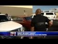 Activist critical of police undergoes use of force.