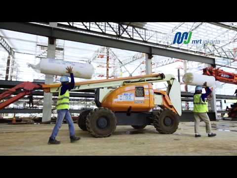 Kemajuan Proyek MRT Jakarta per 31 Januari 2018