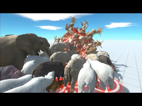 Lava Golem Sumo : Animal Revolt Battle Simulator