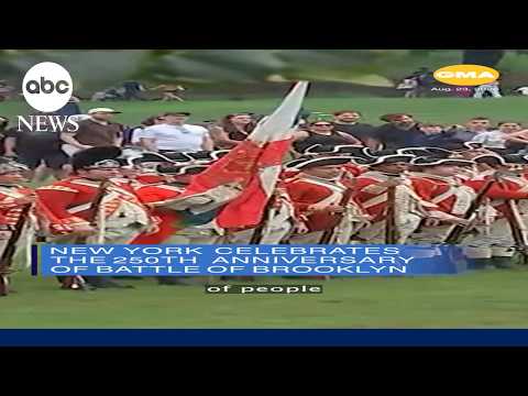 New Yorkers reenact 1776 Battle of Brooklyn