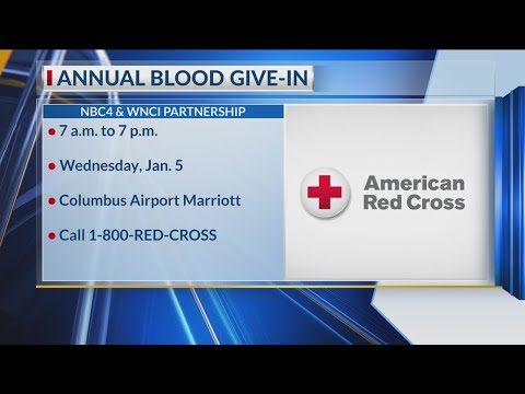 Red Cross Blood Give-In