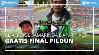 Kisah Ojol Samarinda Liburan ke Qatar, Dapat Tiket Gratis Nonton Piala Dunia Berkat Kerja Kerasnya