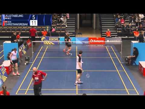 2016 Finnish Open - XD SF - Jille/Tabeling vs. Christiansen/Grebak