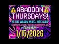 ️Abaddon Thursday Wagon Wheel 1 15 26 Part 1 Of 2 ️
