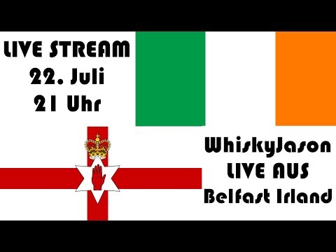 WhiskyJason Live aus Belfast Irland erzählt von seine Irish Whisky Trail Erfarhungen
