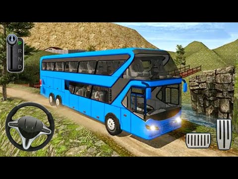 Uphill Offroad Bus Driving Simulator #7 Android Gameplay