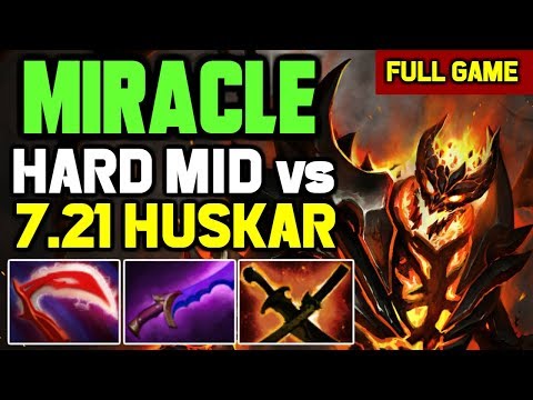 This is What Miracle Does after losing lane to Huskar Mid