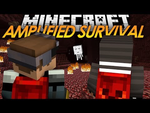 Minecraft: Amplified HARDCORE Survival - THE RETURN! w/ ChimneySwift (9)