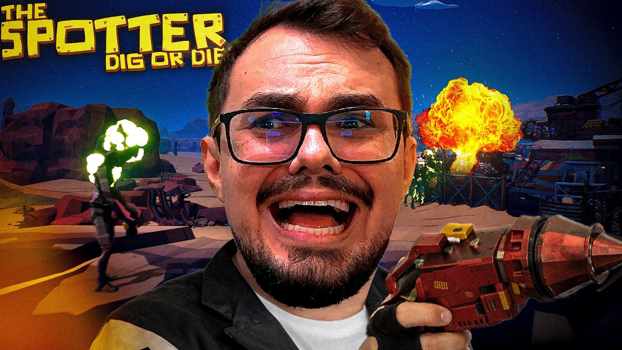 PRECISO CAVAR PARA SOBREVIVER AO APOCALIPSE - The Spotter: Dig or Die Ep1