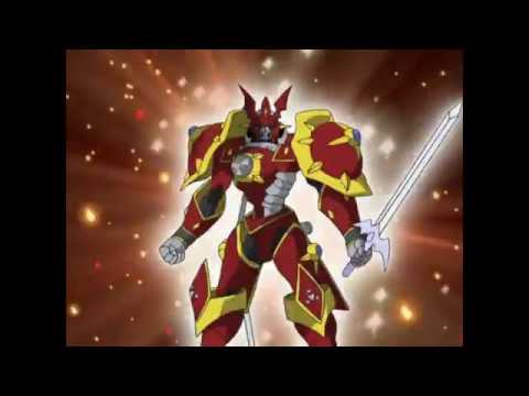 GALLANTMON CRIMSON MODE FUSION WITH GRANI MEGA LEVEL | DIGIMON TAMERS HD