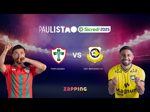 PAULISTÃO NA ZAPPING | MELHORES MOMENTOS: PORTUGUESA 1x1 SÃO BERNARDO - 11ª RODADA
