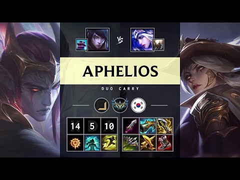 Aphelios ADC vs Ashe - KR Challenger Patch 25.08
