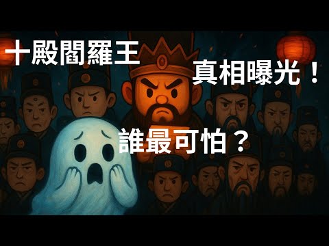 十殿閻羅王真相曝光！誰才是最可怕的地獄之主？十殿閻羅王出場順序＋職責完整解析｜恐怖度排名公開！閻王審魂實錄｜這隻鬼犯了什麼錯？