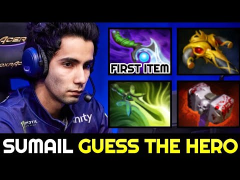 Guess the Hero — SUMAIL First Item Diffusal Blade 7.28 Dota 2