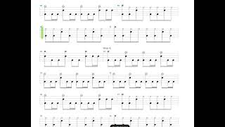 Sacrifice to Satan + Bewitched + Drum only + Drum tab