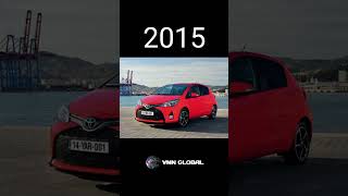 Download lagu Evolution Of Toyota Yaris (1999-2023) #shorts mp3
