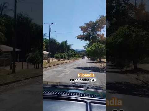 Entrando no Distrito de Piloândia - Israelândia GO #oeste #goias #interiordegoias #brasil