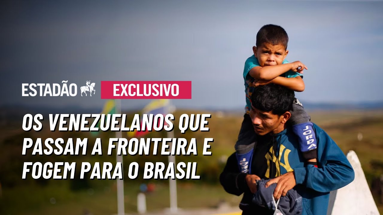 Veja como VENEZUELANOS chegam ao BRASIL na fronteira fugindo do regime de MADURO